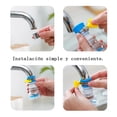thumbnail image 4 of Filtro de agua de boquilla de grifo (3 piezas), Dispositivo de ahorro de agua del grifo giratorio de 360 ​​°, Rociador de filtro, Filtración de purificación de agua del grifo de la cocina doméstica Sincero  conciso, 4 of 7