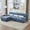 Blue, variant on MODERNLUXE 98" Oversized Modular Sectional Sofa, L-shaped Boneless Sofa Couch with Pillows & Deep Seat, 3 Seat Cloud Couch for Living Room,Red