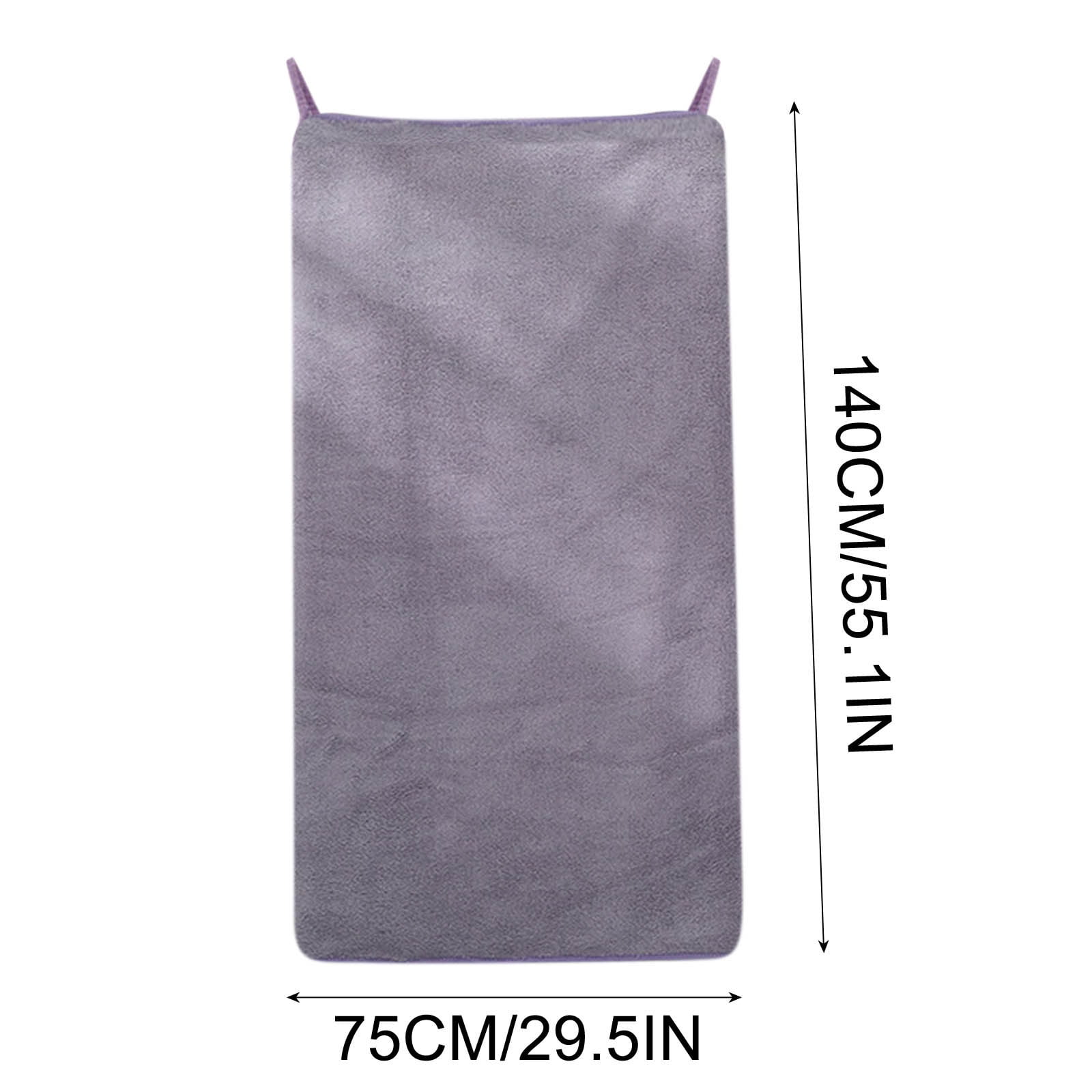 ZKCCNUK Towels for Bathroom Ultra Soft Wearable Bath Towel, Plus Size Coral Velvet Absorbent Women's Sling Thickened Bath Wrap Towel Adjust Quick Dry Wearable Beach Spa Bathrobes With 55.1" x 29.5"