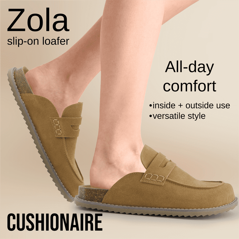 BRAND NEW CUSHIONAIRE Zola Suede Clog Cushionaire Zola Women main image 3