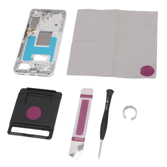 LCD Frame Replacement for S22, Easy Installation Practical Frame Replacement for S22 Professional Sturdy for Damaged Front Frame Black,Silver,Rose Gold,Green