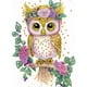 thumbnail image 1 of Kit 5D DIY Con Forma Especial Parcial Corona Búho 30x40cm, 1 of 9