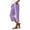 Purple, variant on hotojiny Capri Sweatpants Women Drawstring Rolled up Cropped Trousers Loose Fit Wide Leg Elastic Waist Capris Pant with Pockets