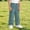 Dark Green, variant on Girls Pants Size 13-14Y Kids Double Layer Cotton Gauze Trousers Mosquito Repellent