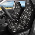 thumbnail image 2 of XYZCANDO Stars Pattern Car Seats Protector Waterproof Elastic Automotive Accessories Interior car Front Seats, Breathable Decorative Truck Van, 2 of 10