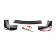 thumbnail image 3 of For Dodge Challenger SRT RT 2012-2022 Black and Red Front Bumper Lip Spoiler Splitter, 3 of 8