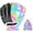 Rainbow Unicorn, variant on Kids Baseball Glove Softball Gloves for Girls, Baseball Mitts with Drawstring Bag, Teeball Gloves for Training and Beginner,Left Hand Gloves, Right Hand Throw