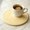 Pastel, variant on Dual Sided Round Silicone Trivet Mat, Non Slip Heat Resistant Table Coaster Pot Holder for Kitchen Dining