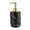 Black, variant on DQQ153 Light Luxury Ceramic Soap Dispenser Bathroom Shower Gel Lotion Push Bottle