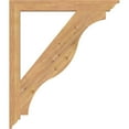 thumbnail image 3 of Ekena Millwork 3 1/2"W x 36"D x 42"H Funston Traditional Smooth Bracket, Western Red Cedar, 3 of 4