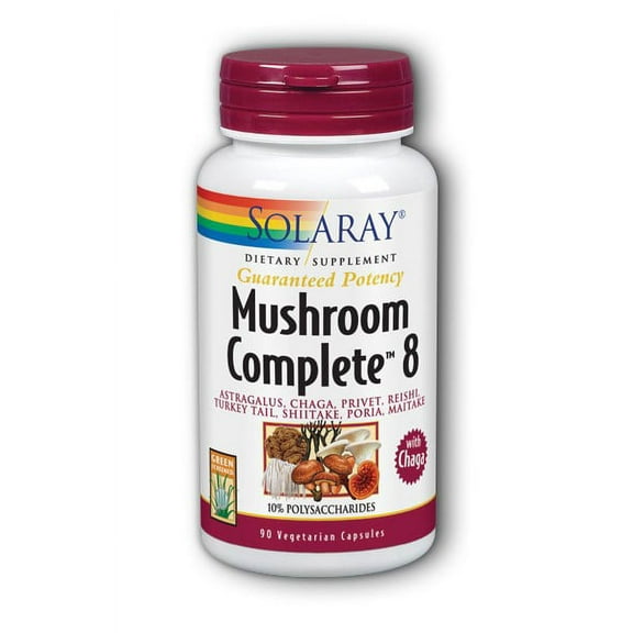 Solaray Mushroom Complete 8 90 Vegetarian Capsules