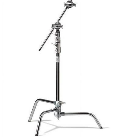 UPC: 6954016562042 | 20 Master Raiser C-Stand with Sliding Leg Kit with 2.5 Grip Head and 20 Grip Arm with Hex Stud Silver