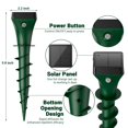 thumbnail image 4 of Repelente Solar para Topos Peepst, 8 Piezas, Impermeable, 4 of 8