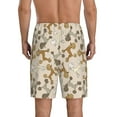 thumbnail image 5 of Cauagu Cartoon Poodle Dog Print Pajama Bottoms for Men Sleep Pajama Shorts Elastic Waistband Sleep Pajama Short Men's PJ Shorts -4X-Large, 5 of 6