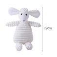 thumbnail image 1 of Juguetes para masticar de pana con sonido chirriante para perros pequeños y medianos, juguetes para cachorros resistentes a las mordeduras, juguetes para perros con sonido chirriante, productos para, 1 of 5
