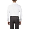thumbnail image 2 of Camisa de vestir Van Heusen Pinpoint, corte regular, blanca, para hombre, 2 of 6