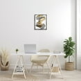 thumbnail image 3 of Stupell Industries Alternating Striped Ribbon Abstract Painting Gray Floater Framed Canvas Art Print Wall Art, 17 x 21, 3 of 10