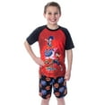 thumbnail image 7 of Beyblade Burst Surge Boys' Hikaru and Hyuga Shirt and Shorts Pajama Set, 7 of 7