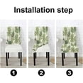 thumbnail image 3 of Banana Parson Chair Slipcover 4 Pack Trees Tropical Leaves Monstera Leaf Summer Seamless Pattern Botanical Vintage P Parson Chair Slipcover Removable Washable Chair Protector, 3 of 4