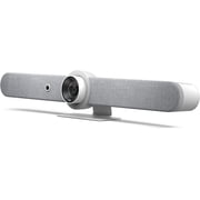 Logitech Rally Bar All-in-One Video Bar, White, White