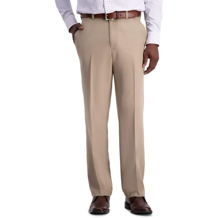 Haggar Mens Cool 18 Pro Classic Fit Flat Front Pant | Walmart Canada