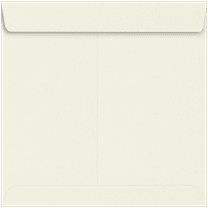 LUXPaper 9 x 9 Square Invitation Envelopes w/Peel & Press, Natural, 50/Pack