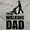 Sport Grey, variant on Walking Dad Nerdy Zombie Movie Lover Men's Big & Tall Graphic Zip Up Hoodie Brisco Brands 5X