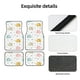thumbnail image 4 of Fotbe Little Elephant Juego de 4 Tapetes para Auto con Estampado – Alfombrillas de Goma Reforzada, Diseño Antideslizante, Protección para Todo el Año – Vehículos, Autos, Camionetas y SUVs, 4 of 7