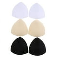 thumbnail image 2 of Womens Removable Smart Cups Bra Replacement Inserts Liner Pads 3 Pairs In Set, 2 of 5