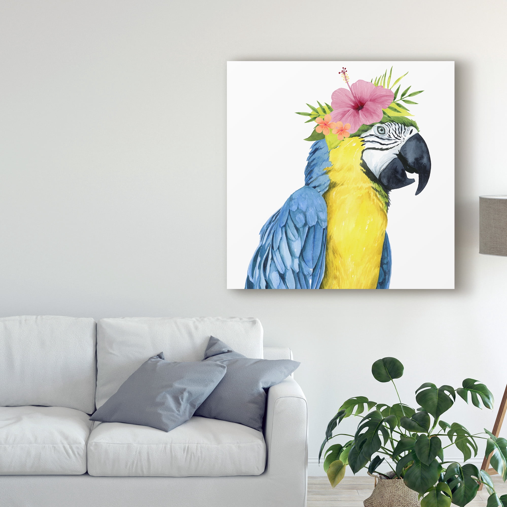 Trademark Fine Art 'Tropical Halo II' Canvas Art by Grace Popp