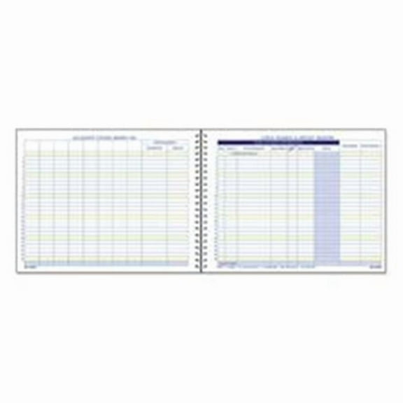 Check Payment-Deposit Register- 96 Pages- 8-.50in.x11in.- White