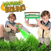 Nature Bound: Bug Hunter Bundle Set - Insect Vacuum & Critter Barn - Light-Up Bug Habitat, LED Laser, Catch-View-Magnify, Exploration Toy, Kids 3+