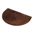 thumbnail image 1 of Home Semi Circle Mat Fashion Bathroom Rug Outdoor Kitchen Mat Anti-Skid Latex Non-Slip Bottom Durable, 1 of 7