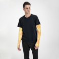 thumbnail image 5 of PAYOHTO Women Men Gardening Sleeves with Thumb Hole, Sun Protection Cooling Arm Sleeves for Farm Work Sports Plant Leaves Golden Yellow, 5 of 8