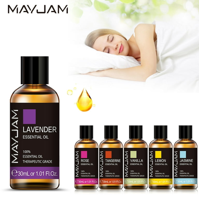 MAYJAM 30ML Vanilla Essential Oils for Aromatherapy & Diffuser, Hair & Skin  Care, Massage, DIY Soap Candle Making, Fragrant and Long Lasting Vanilla Oil  Perfume 
