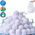 thumbnail image 1 of HOZADOIE Fiber Ball Kitchen Essentials 700G Filter Sand Quartz Sand Filterballs Sand Filter Alternatively Pool Filter, 1 of 5