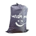 thumbnail image 3 of Nylon Laun Bag Heavy Duty Large Excellent for Laundromat Dorms Darkgray, 3 of 5