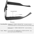 thumbnail image 4 of Gafas inteligentes con cámara incorporada para grabar en exteriores, 4 of 8