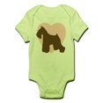thumbnail image 1 of CafePress - Miniature Schnauzer Heart Infant Bodysuit - Baby Light Bodysuit, 1 of 1