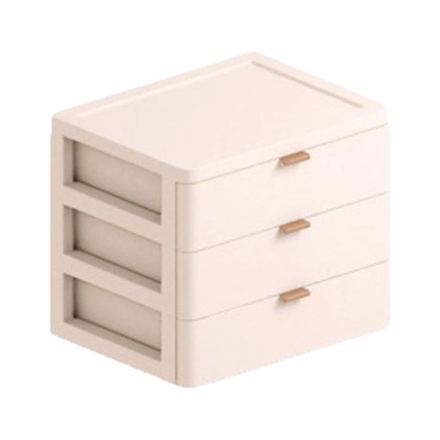 Moyic Cajón de almacenamiento de tamaño pequeño Simple y de moda para la oficina y el hogar La textura mate es simple Almacenamiento y organización del hogar rosa1