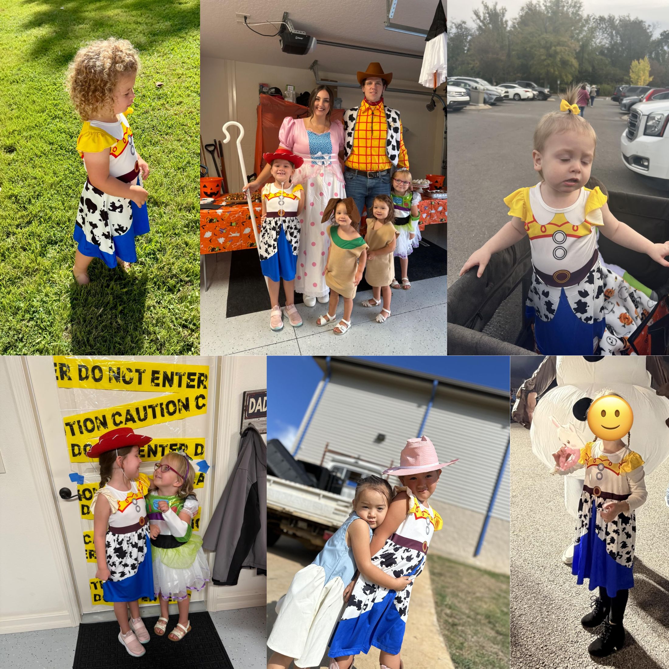 Benylion Girls Cowgirl Princess Costume photo 3