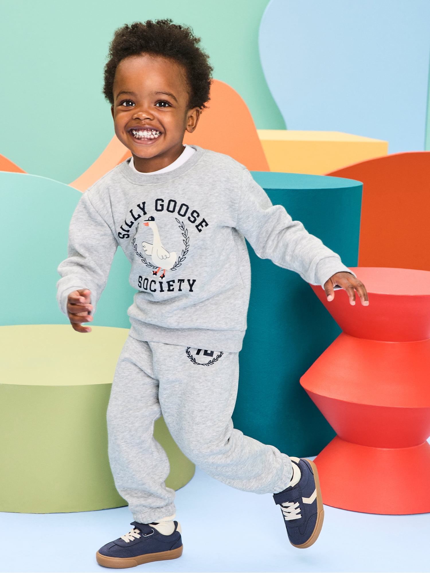 Garanimals Baby & Toddler Boys Fleece Sweatpants, Sizes 0-6T