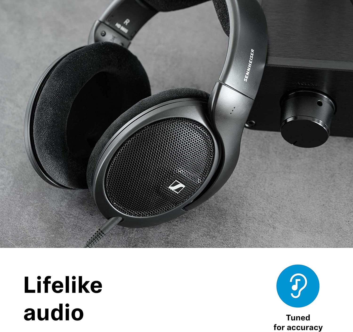 Sennheiser HD 560 S Over-The-Ear Audiophile Headphones - Neutral Frequency  Response, E.A.R. Technology for Wide Sound Field, Open-Back Earcups,  Detachable Cable, (Black) (HD 560S) - Walmart.com