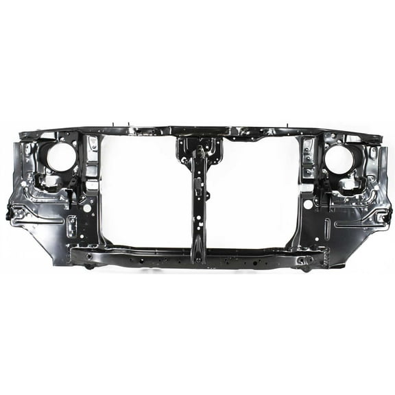 Radiator Support Compatible with NISSAN FRONTIER 03-04 Assembly Black Steel