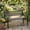 Black 1, variant on 50" Outdoor Bench for 2 Person,Heavy Duty Metal Steel Patio Bench for Garden,Patio,Porch, Entryway w/Geometric Backrest,790lb Capacity