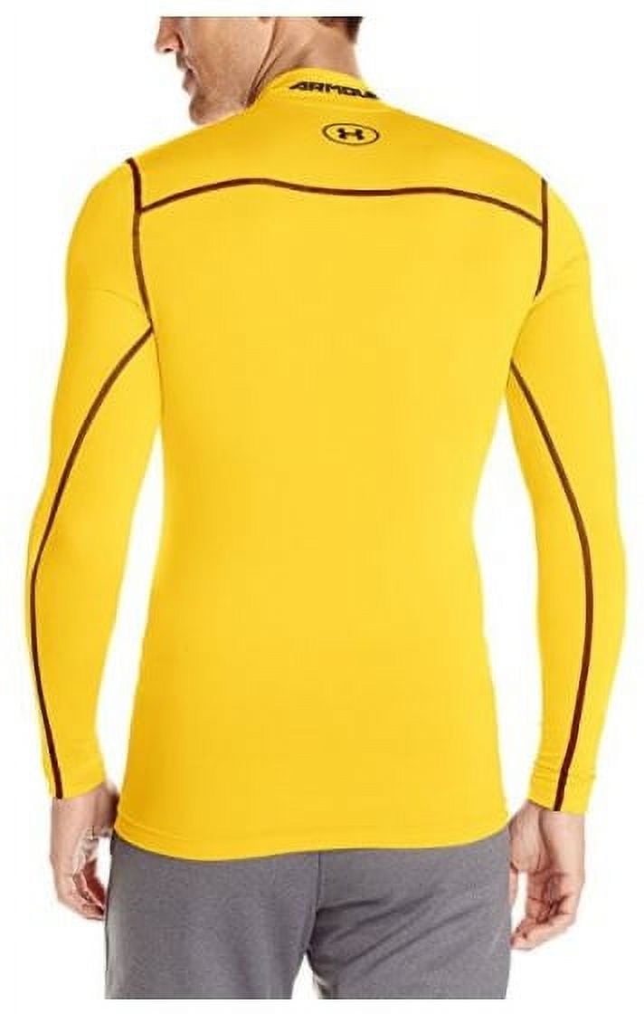 yellow under armour compression shirt