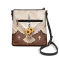thumbnail image 2 of Tutolipy Dove Sunflower Design Crossbody Purse Ladies Crossbody Purse, Versatile Lightweight Handbag Waterproof Material for Short Trips Work, 2 of 7