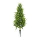 thumbnail image 1 of xihome Árbol de Navidad artificial con estaca desmontable para maceta, decoracin de interior para el hogar o la oficina durante las fiestas., 1 of 6