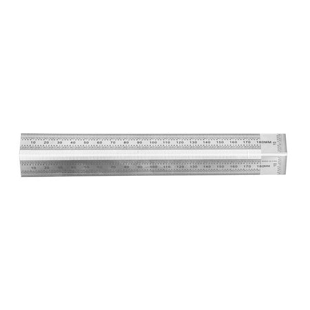 

Precison Metal Ruler Flexible Stainless Steel Line Ruler Service Life Accurate Operation Excellent Workmanship For Woodworking Measurement