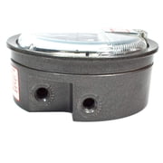 Dwyer Pressure Gauge,0 to 2 In H2O